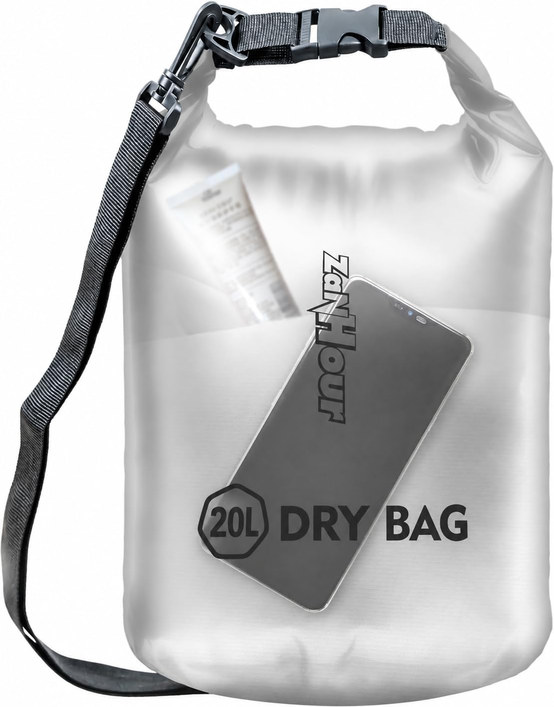 Zanhour Transparent Roll-Top Dry Bag