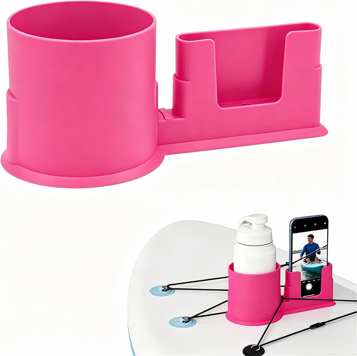 Pink Paddleboard Cup Holder