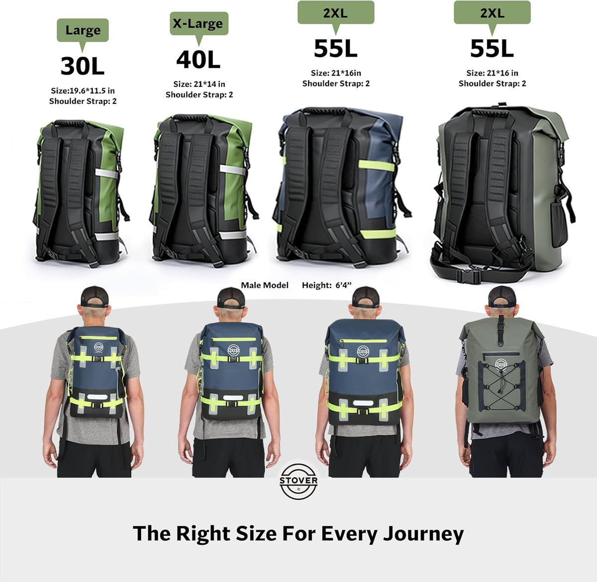 STOVER Dry Bag Backpack