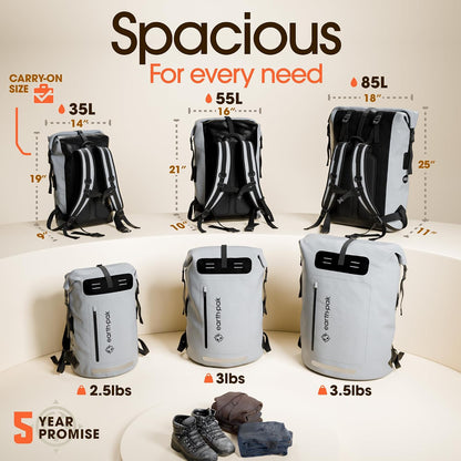 Earth Pak Dry Bag Backpack