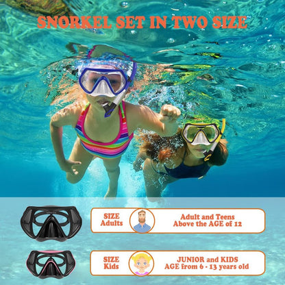 WACOOL Snorkeling Package Set