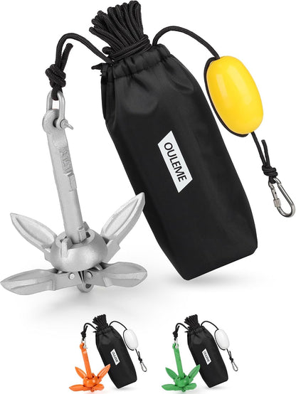 OULEME Folding Grapnel Anchor Kit