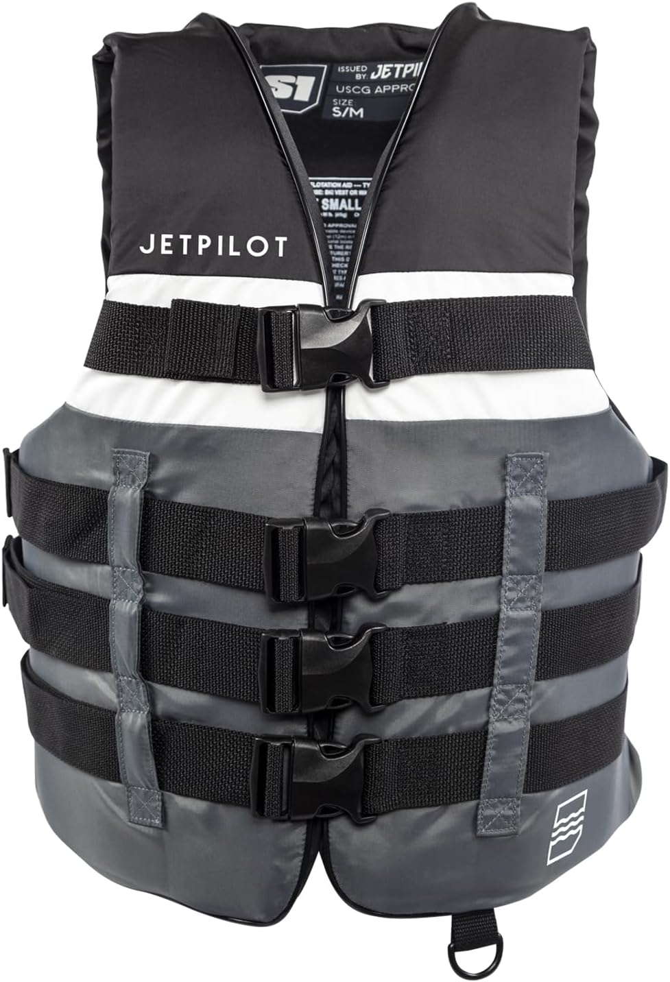 Jetpilot S1 Nylon Life Vest, Black