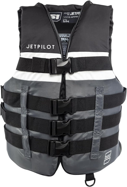 Jetpilot S1 Nylon Life Vest, Black