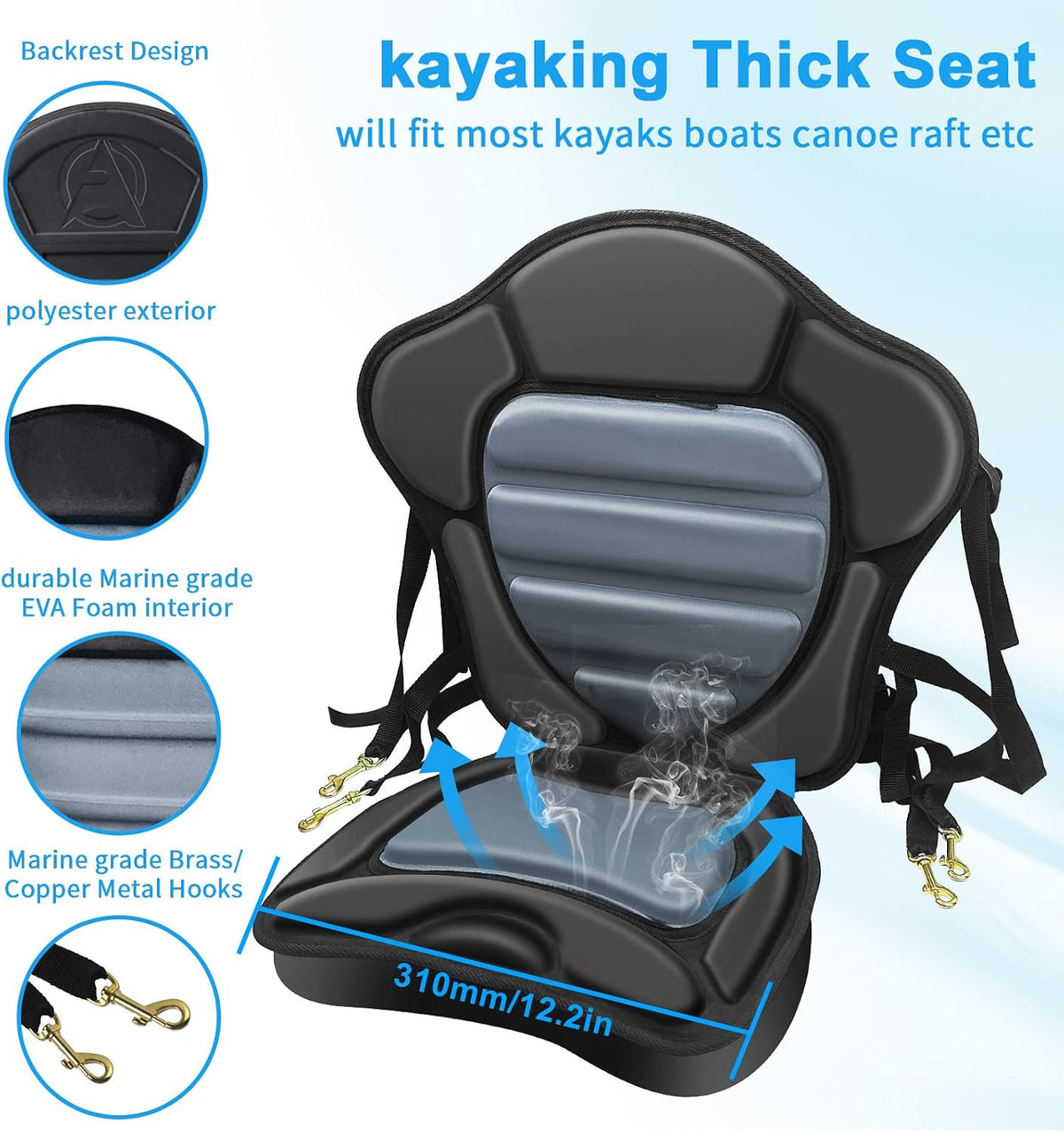 CLIO Padded Kayak Seat
