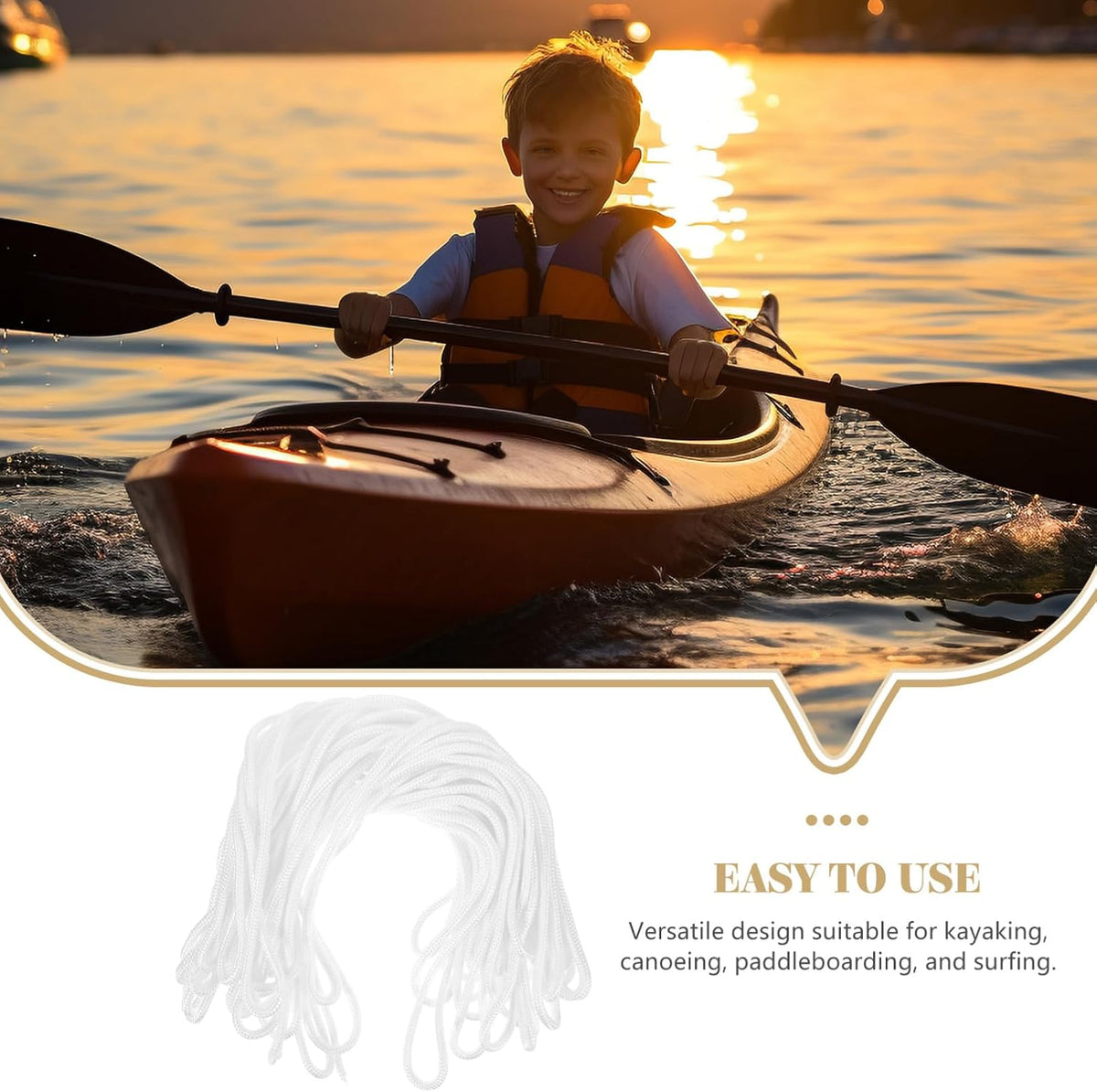INOOMP Paddle Safety Lanyard