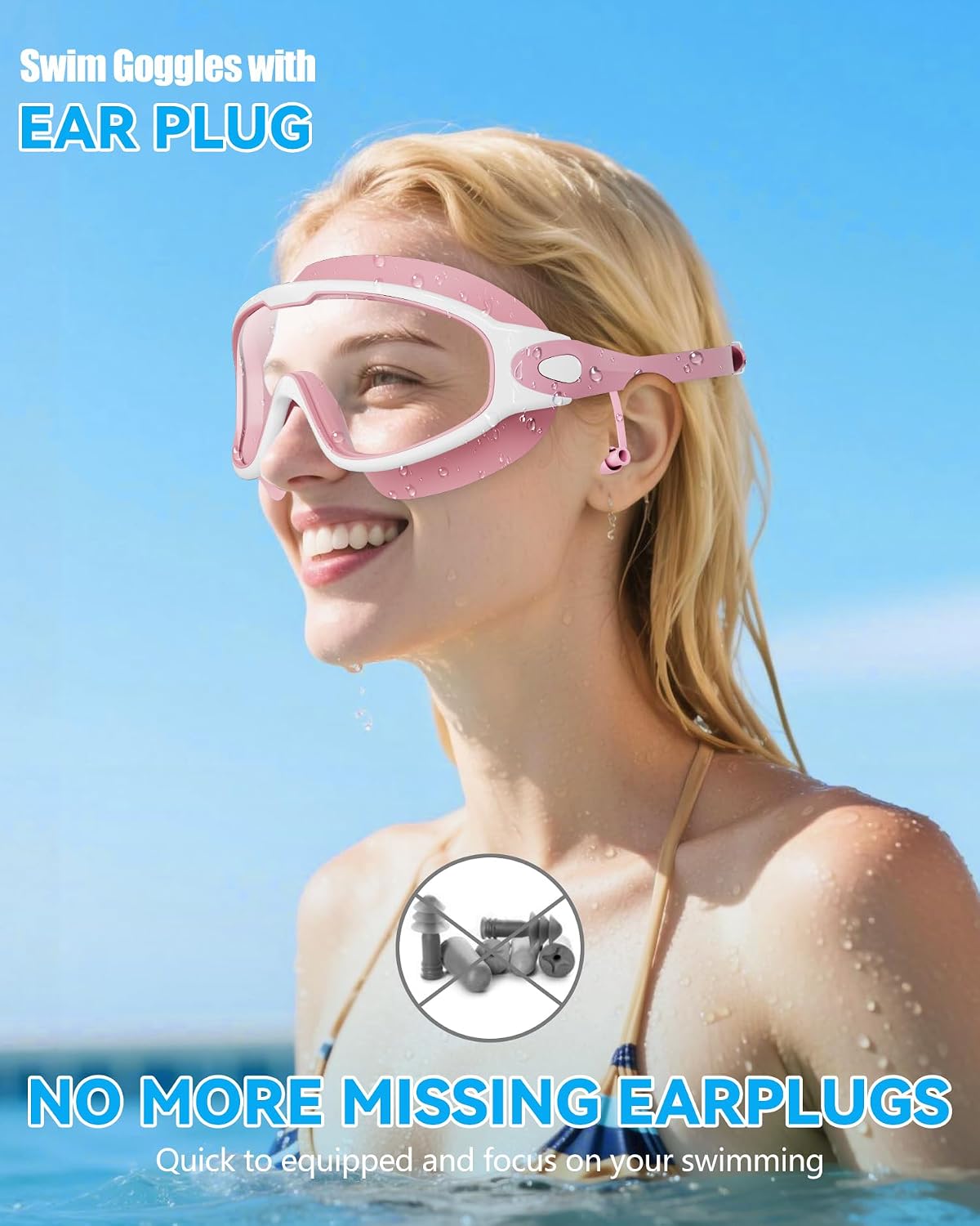 Aegend Adult Swim Goggles