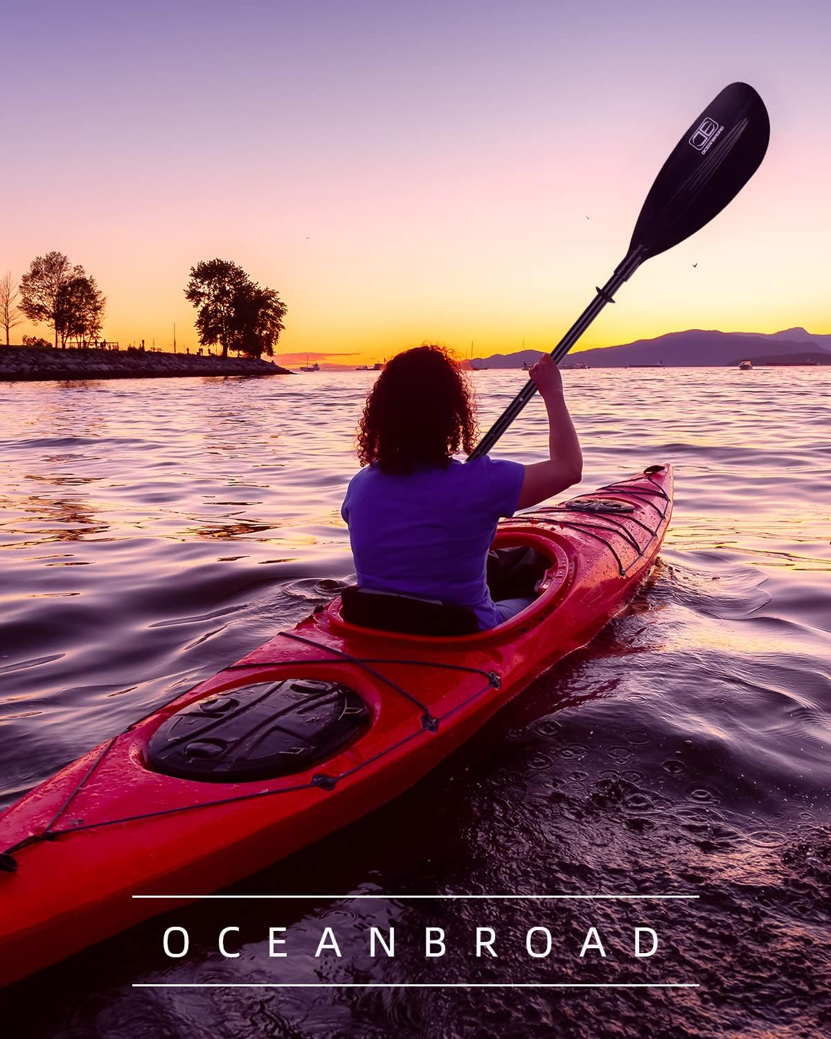 OCEANBROAD Adjustable Kayak Paddle