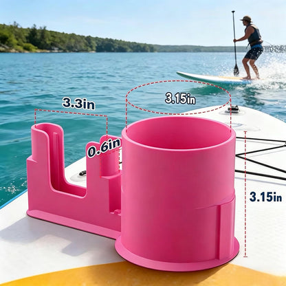 Pink Paddleboard Cup Holder
