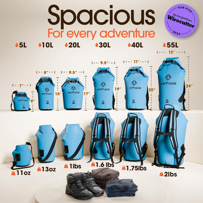 Earth Pak Dry Bag with Phone Case