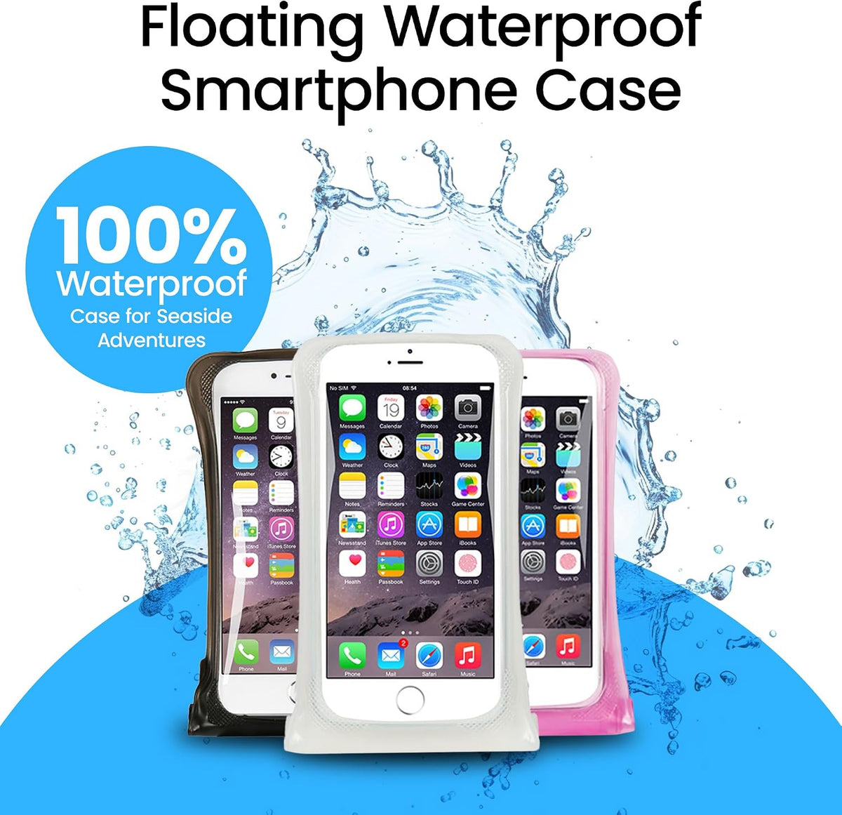 AquaVault Floating Waterproof Phone Pouch