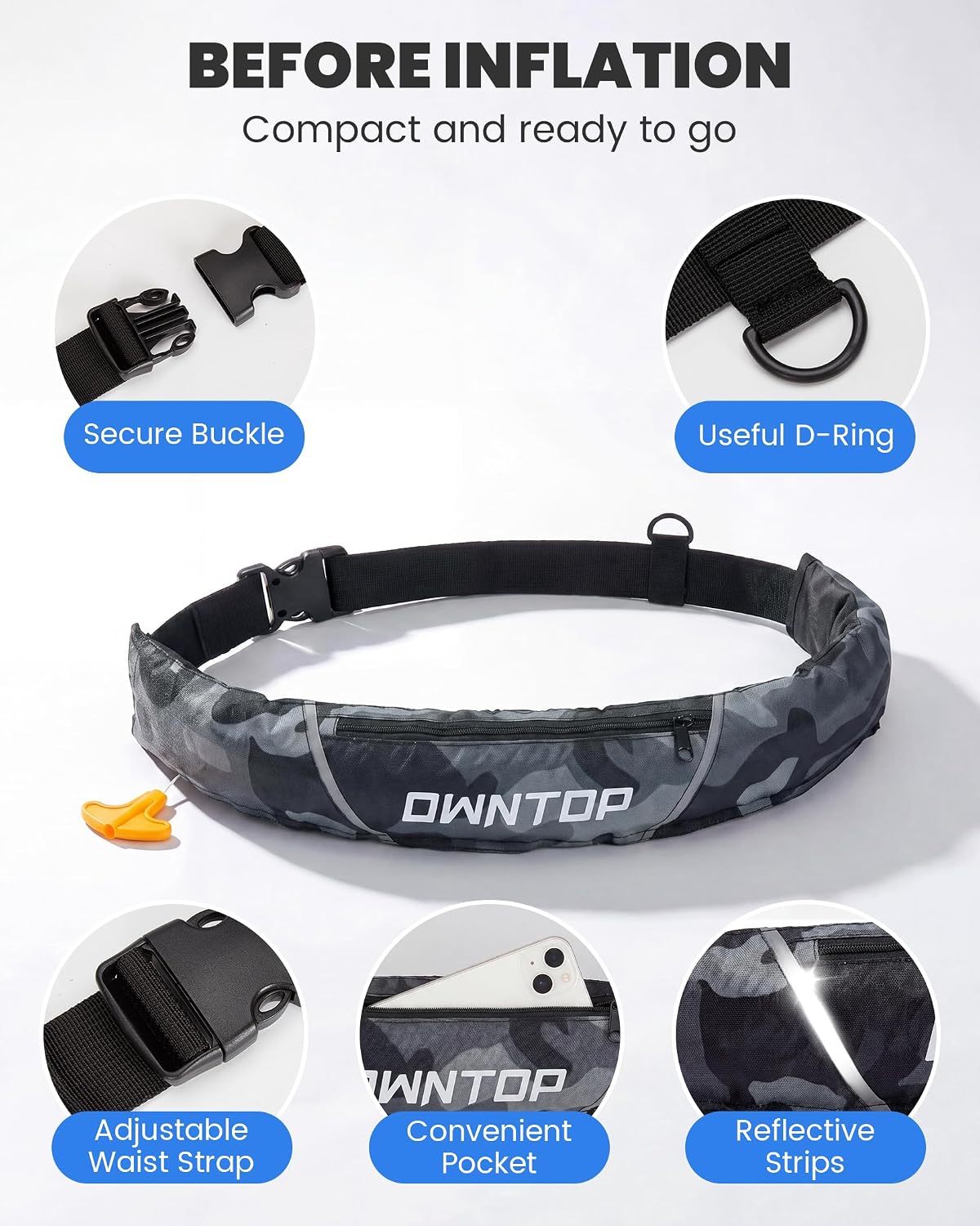 Owntop Inflatable Swim Jacket