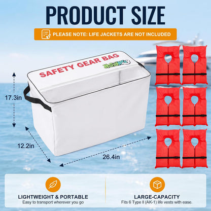 HappyAlley Life Vest Storage Bag
